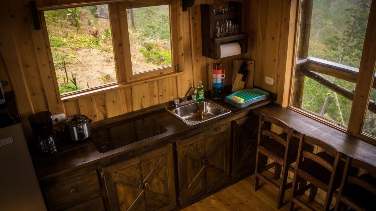 הוילה Estrella Finca Las Huellas: Cabana Acogedora En La Montana מראה חיצוני תמונה